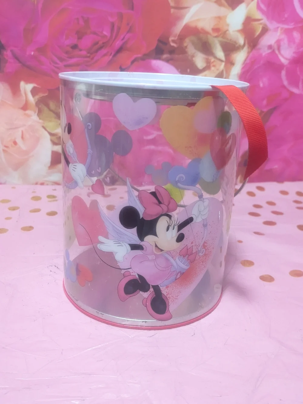 Disney Minnie Mouse Pink Party Treat Pail